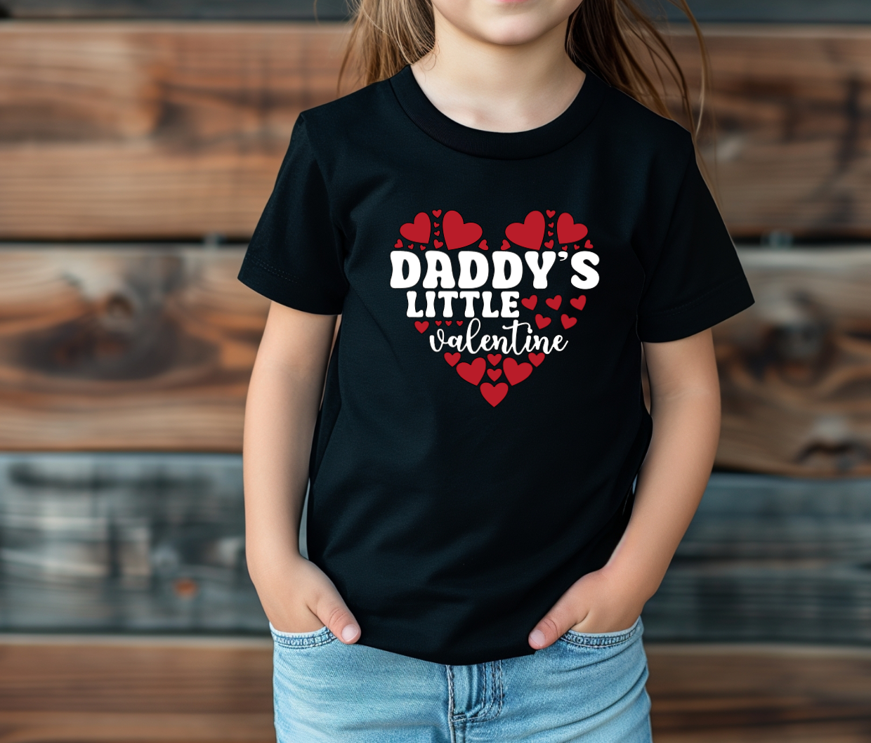 Daddy's Little Valentine Shirt
