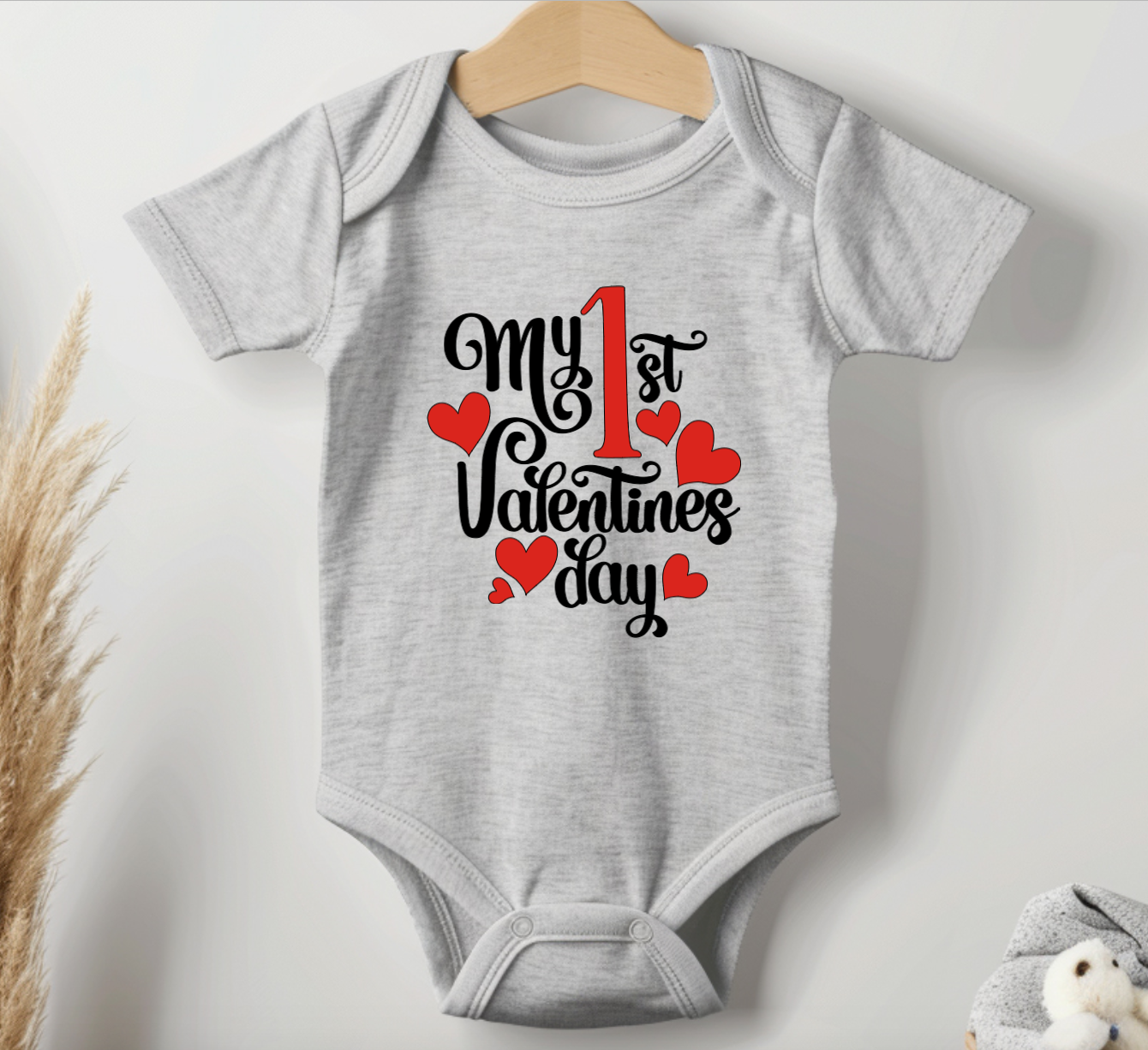 My First Valentine's Day Onesie