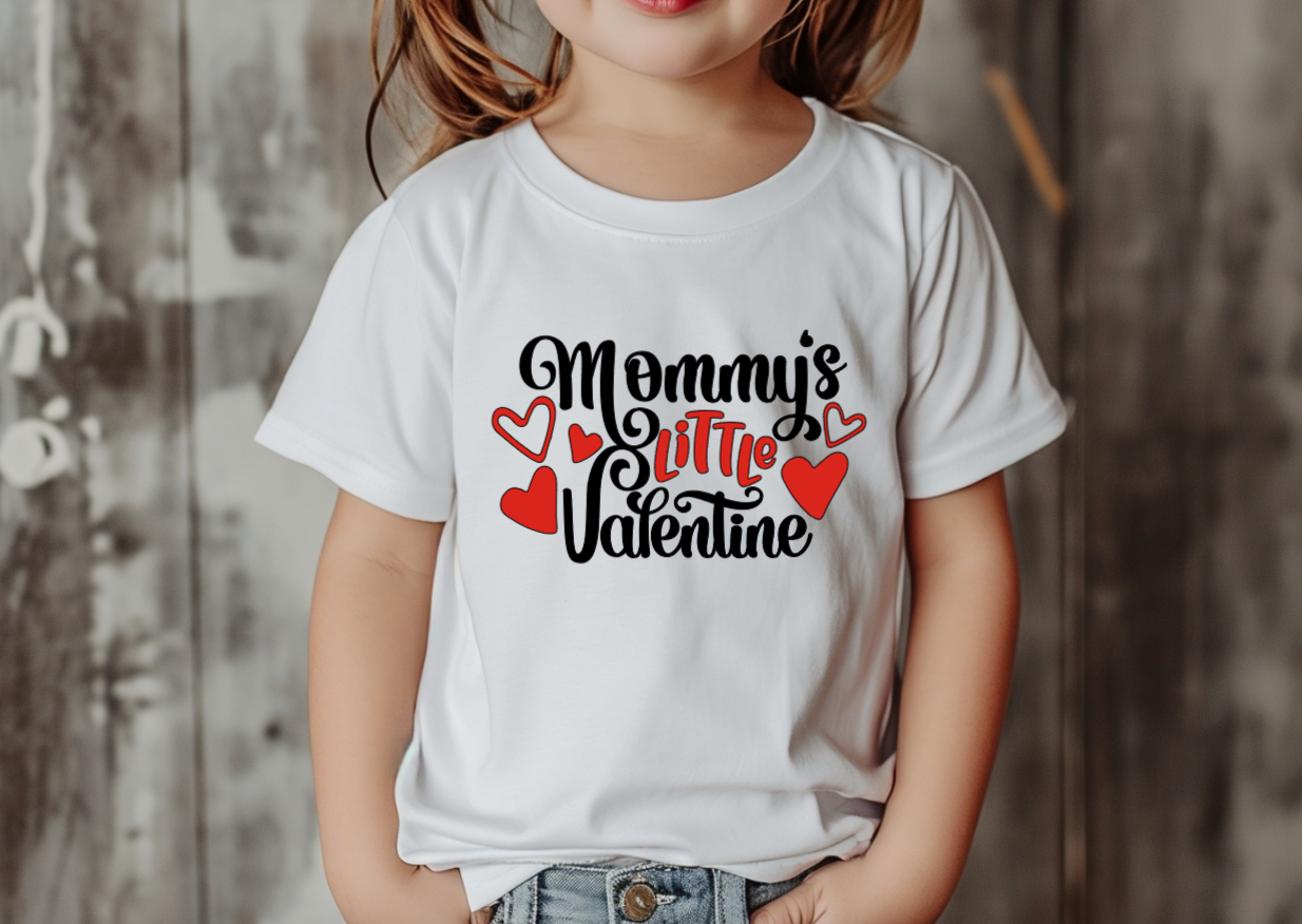 Mommy's Little Valentine Shirt