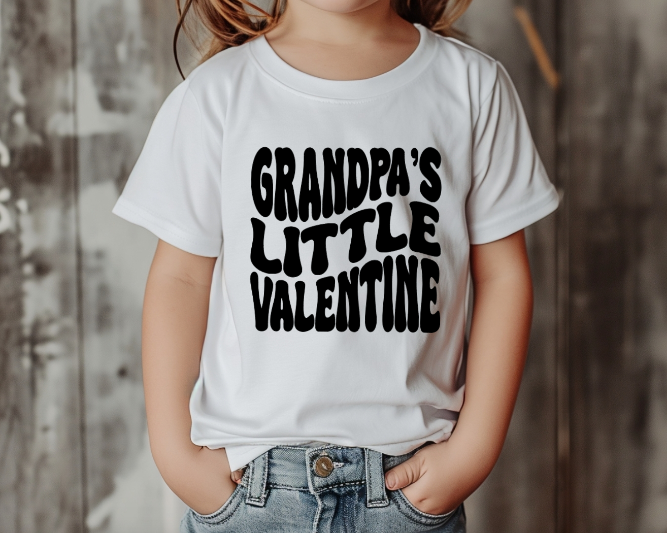Grandpa's Little Valentine Shirt