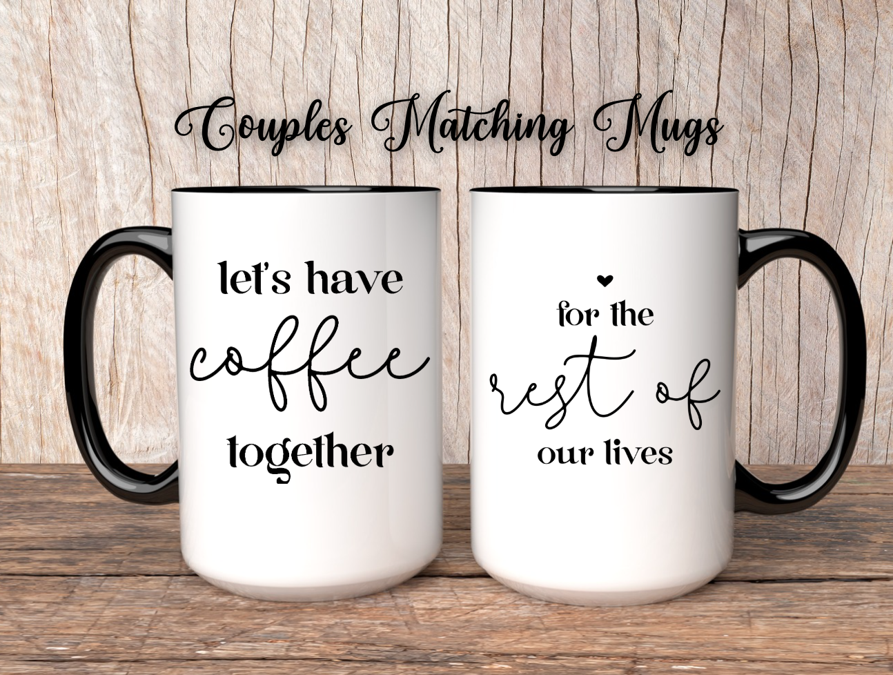 Let's Have Coffee Gift Set 15oz Mug