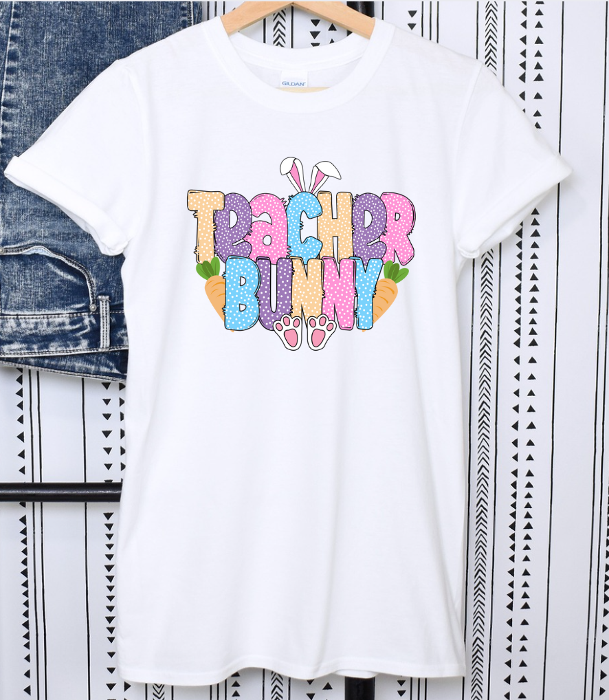 Teacher Bunny Shirt