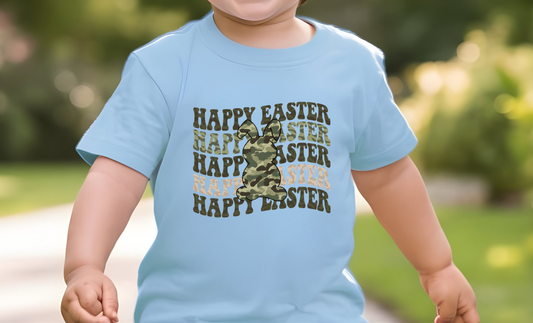 Army Bunny Happy Easter Shirt