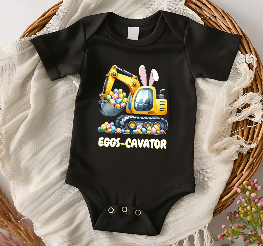 Eggs-Cavator Easter Shirt