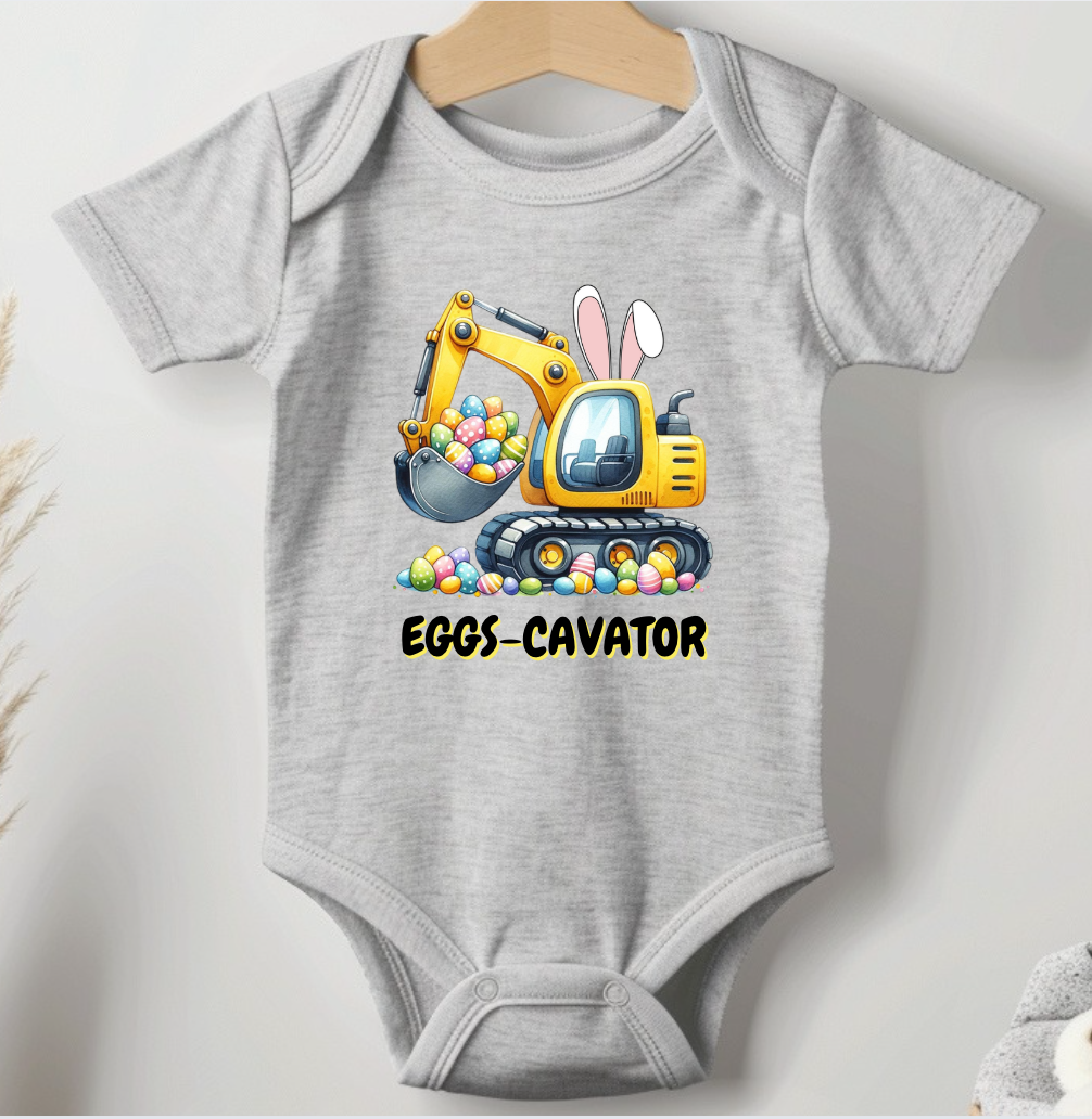 Eggs-Cavator Easter Shirt