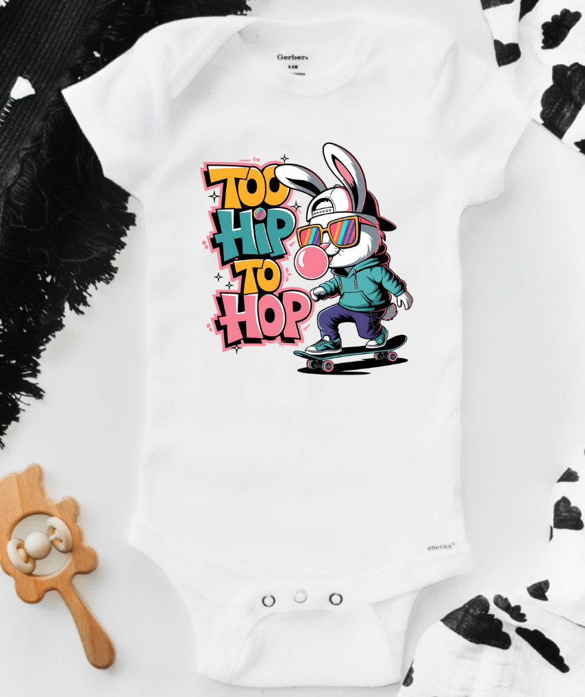Skater Bunny Easter Shirt