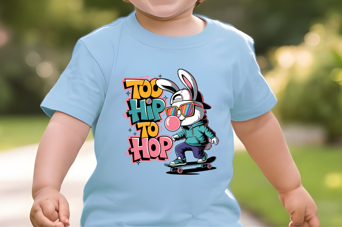 Skater Bunny Easter Shirt