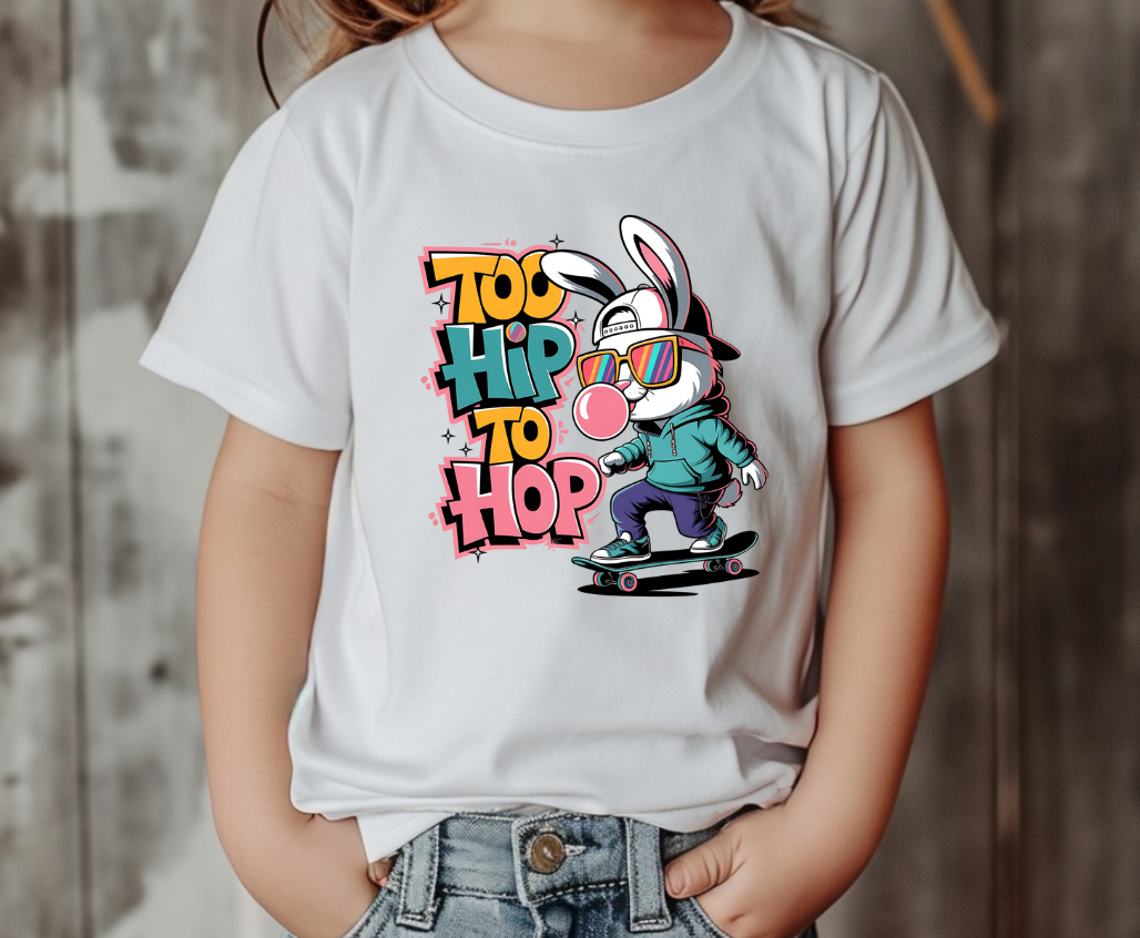Skater Bunny Easter Shirt