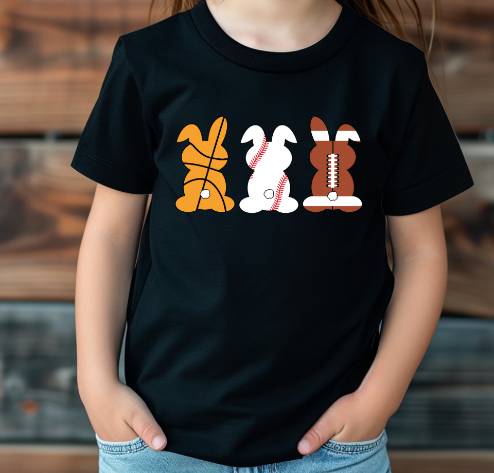 Sports Themed Bunny Shirt