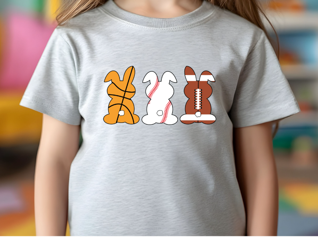 Sports Themed Bunny Shirt