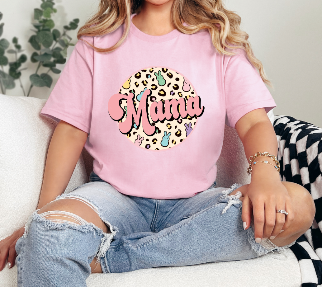 Mama and Mini Daughter Easter Shirt