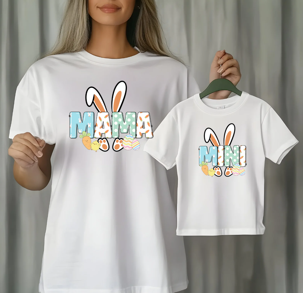Mama and Mini Son Easter Shirt