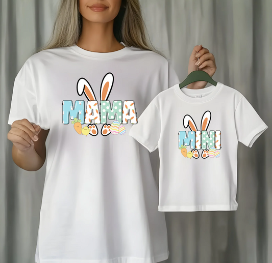 Mama and Mini Son Easter Shirt