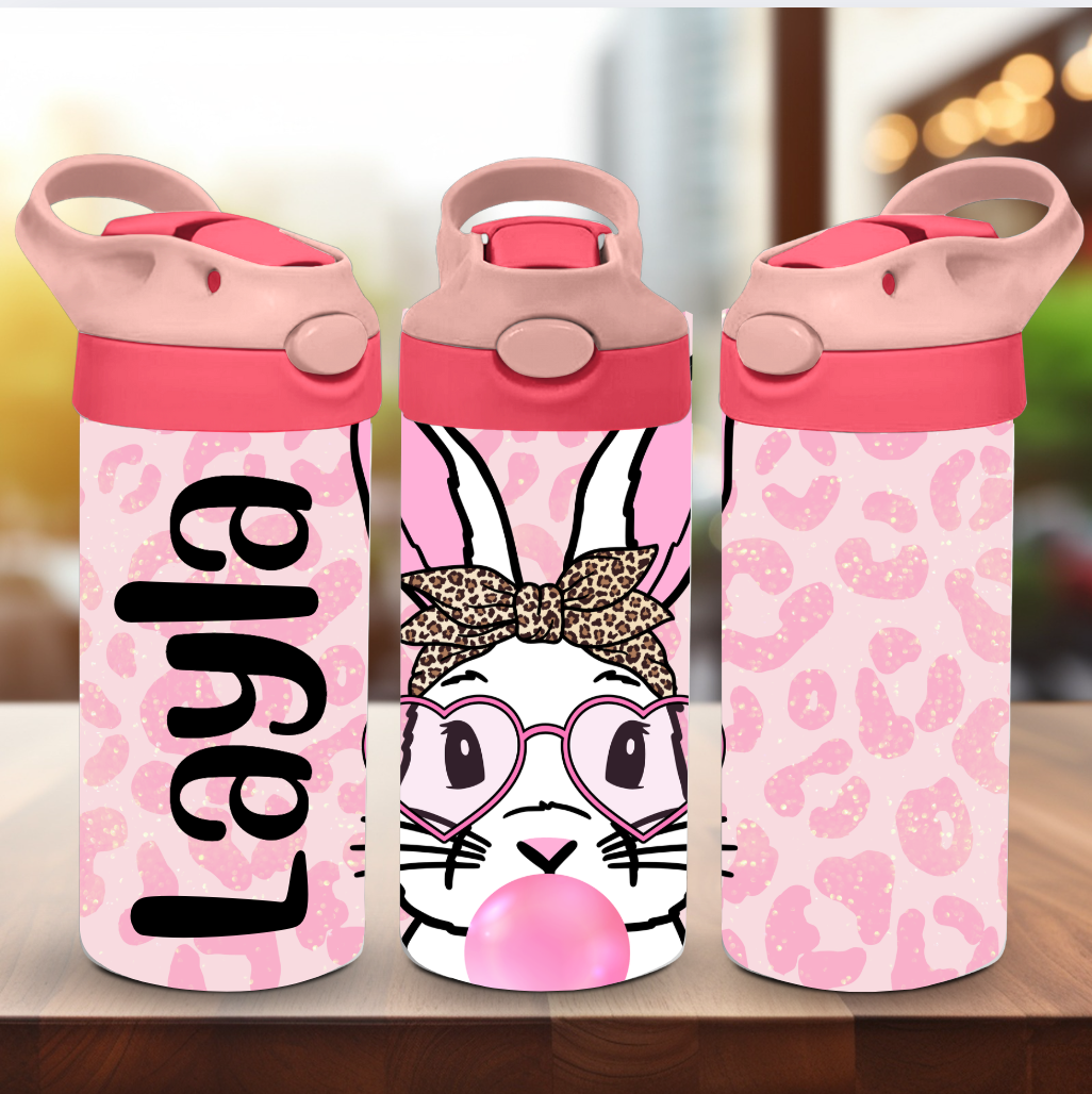 Bunny Bubblegum Kids Tumbler